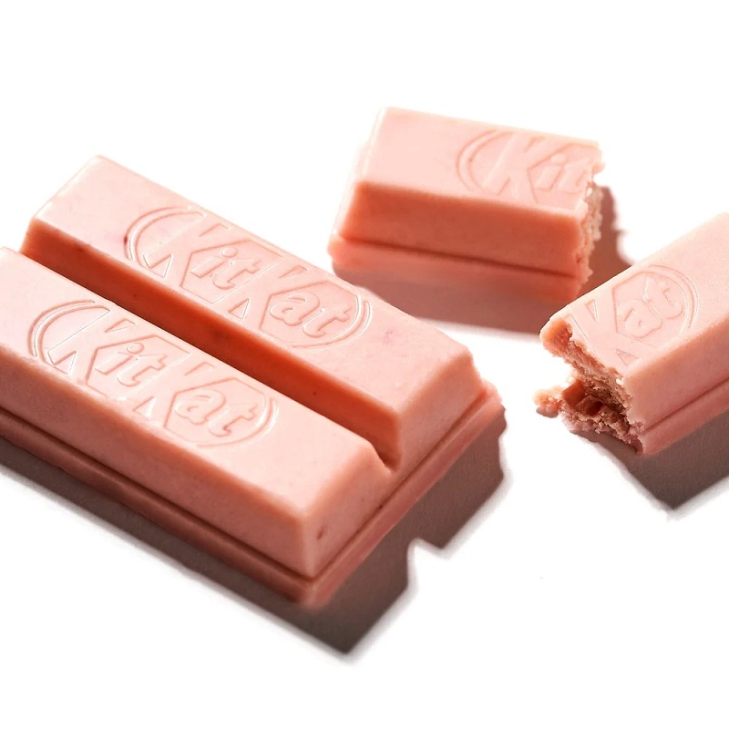 KitKat al gusto di fragola - Nestle' 113g. (10 pezzi) - immagine 3
